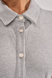 AVERY SHORT SLEEVE FRENCH TERRY MINI DRESS