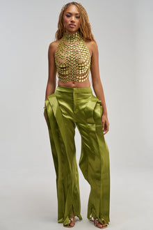 INFINITY TROUSER IN OLIVE