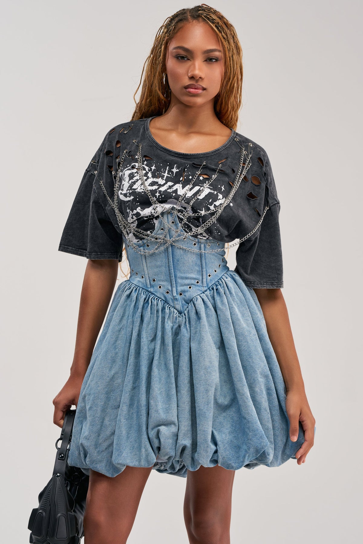 COOL GIRLS ONLY MINI DRESS