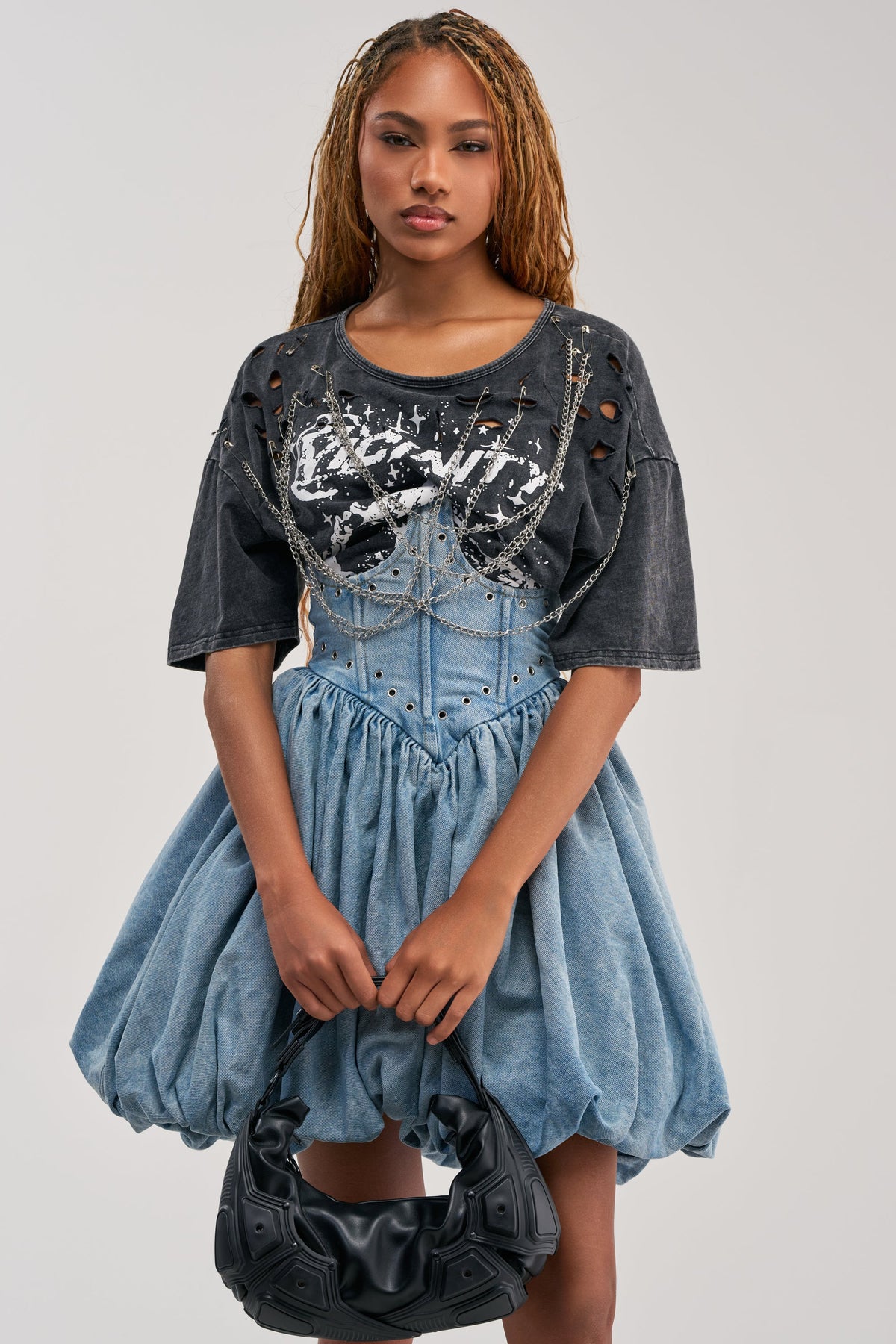 COOL GIRLS ONLY MINI DRESS