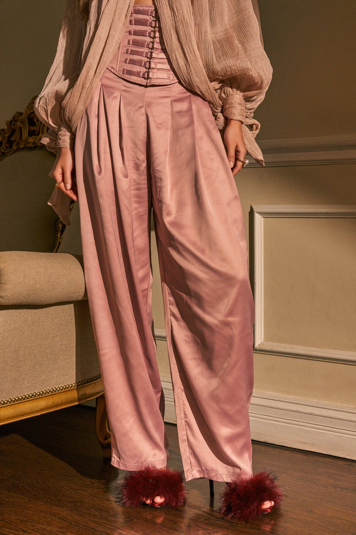 DRESS LIKE ME CORSETED TROUSER