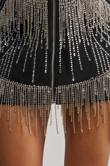 NOT YOUR BABE RHINESTONE BLAZER DRESS