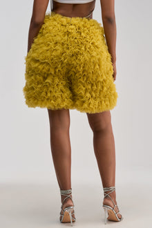 SOMETHING CRAZY RUFFLE SHORT