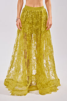 HANNAH LACE MAXI SKIRT
