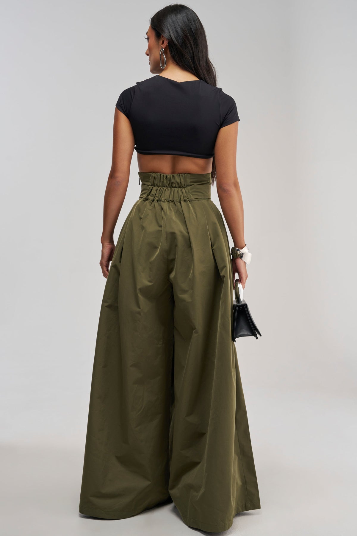 Sisoras DISCO DOLL TROUSER IN OLIVE