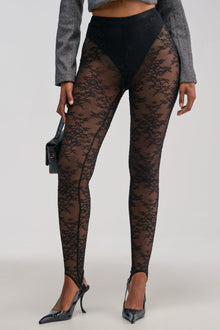 AMELIA LACE STIRRUP LEGGING
