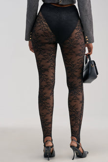 AMELIA LACE STIRRUP LEGGING
