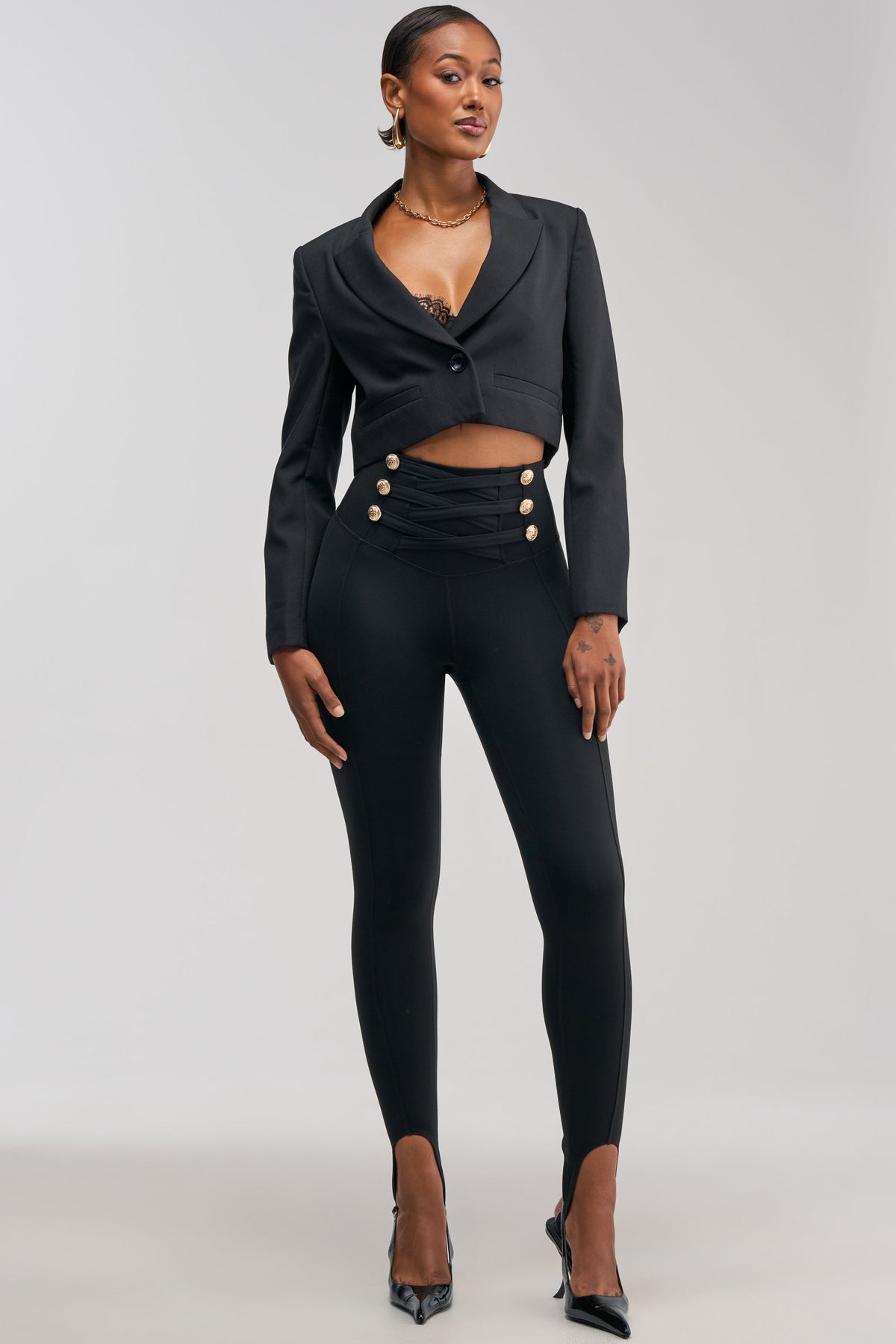 COME AND BUY IT STIRRUP LEGGING