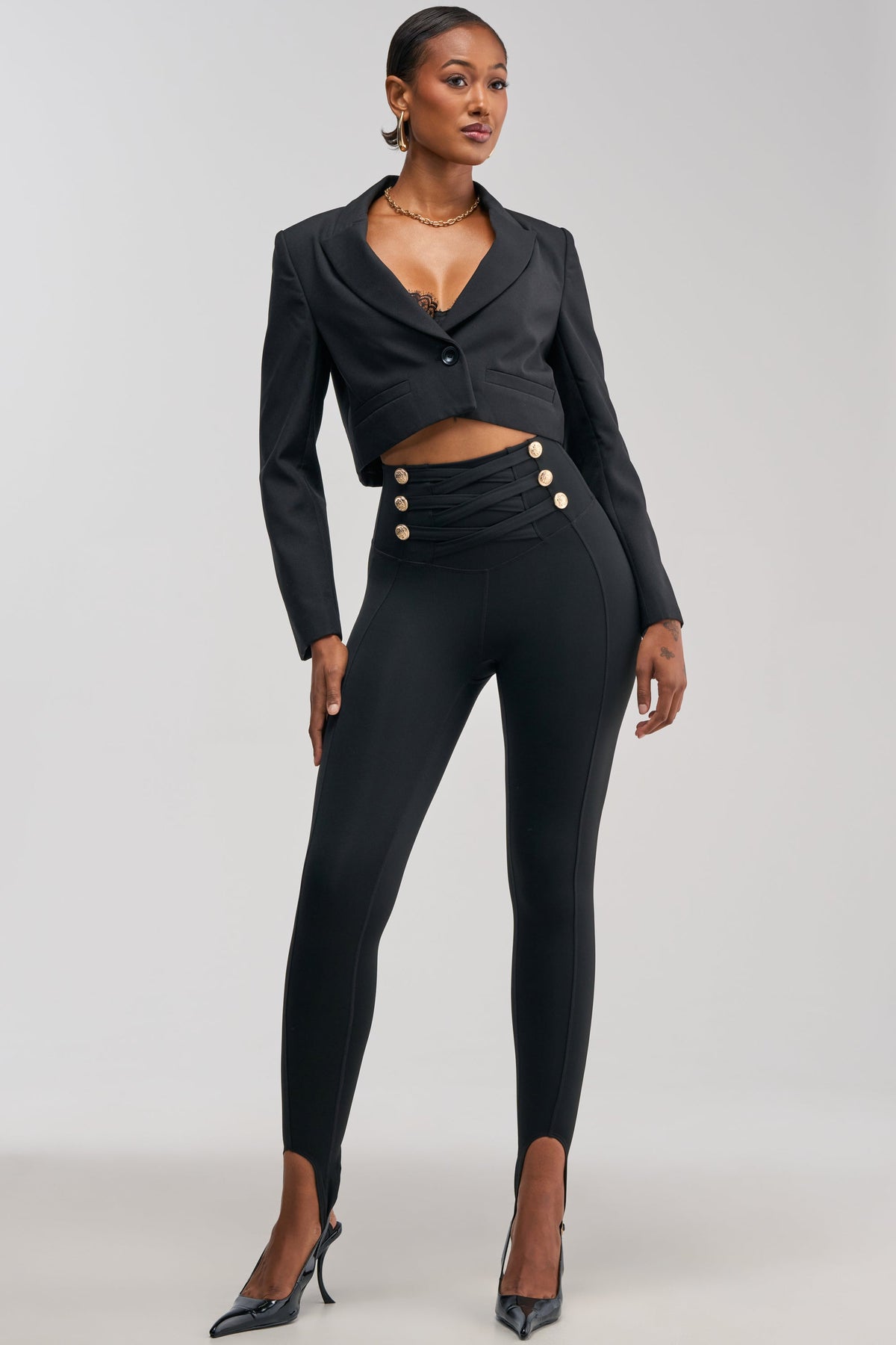 COME AND BUY IT STIRRUP LEGGING