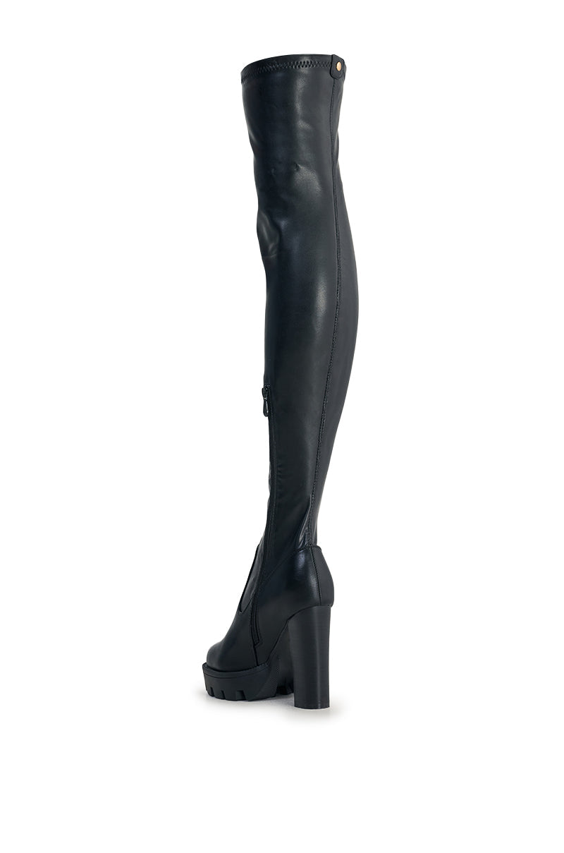 AZALEA WANG ASHLAND BOOT IN BLACK
