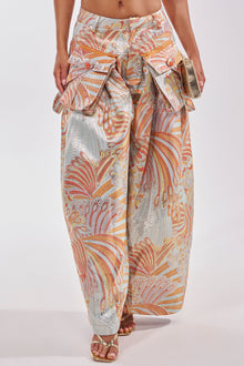 MARTHA FLORAL TROUSER