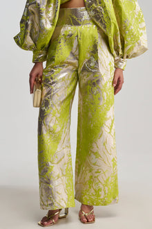 ELECTRIC GARDEN BROCADE PALAZZO PANT