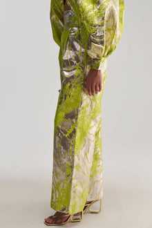 ELECTRIC GARDEN BROCADE PALAZZO PANT