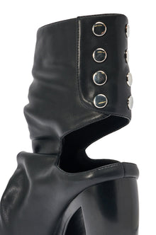 Sisoras AZALEA WANG CIRCOS BLACK WEDGE BOOTIE