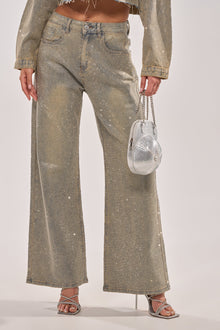 DEMI EMBELLISHED RELAXED DENIM