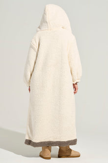 BEAR HUG REVERSIBLE FLEECE TRENCH