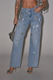 Sisoras IN YOUR DREAMS RHINESTONE DENIM