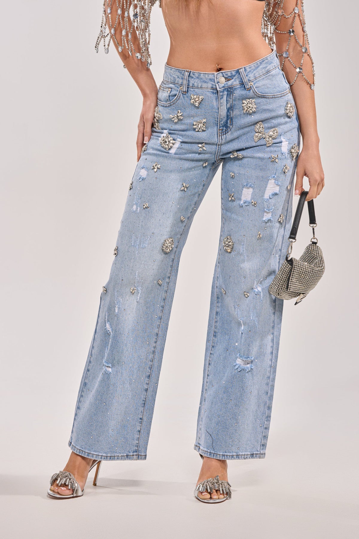 Sisoras IN YOUR DREAMS RHINESTONE DENIM