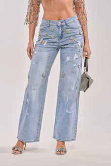 Sisoras IN YOUR DREAMS RHINESTONE DENIM