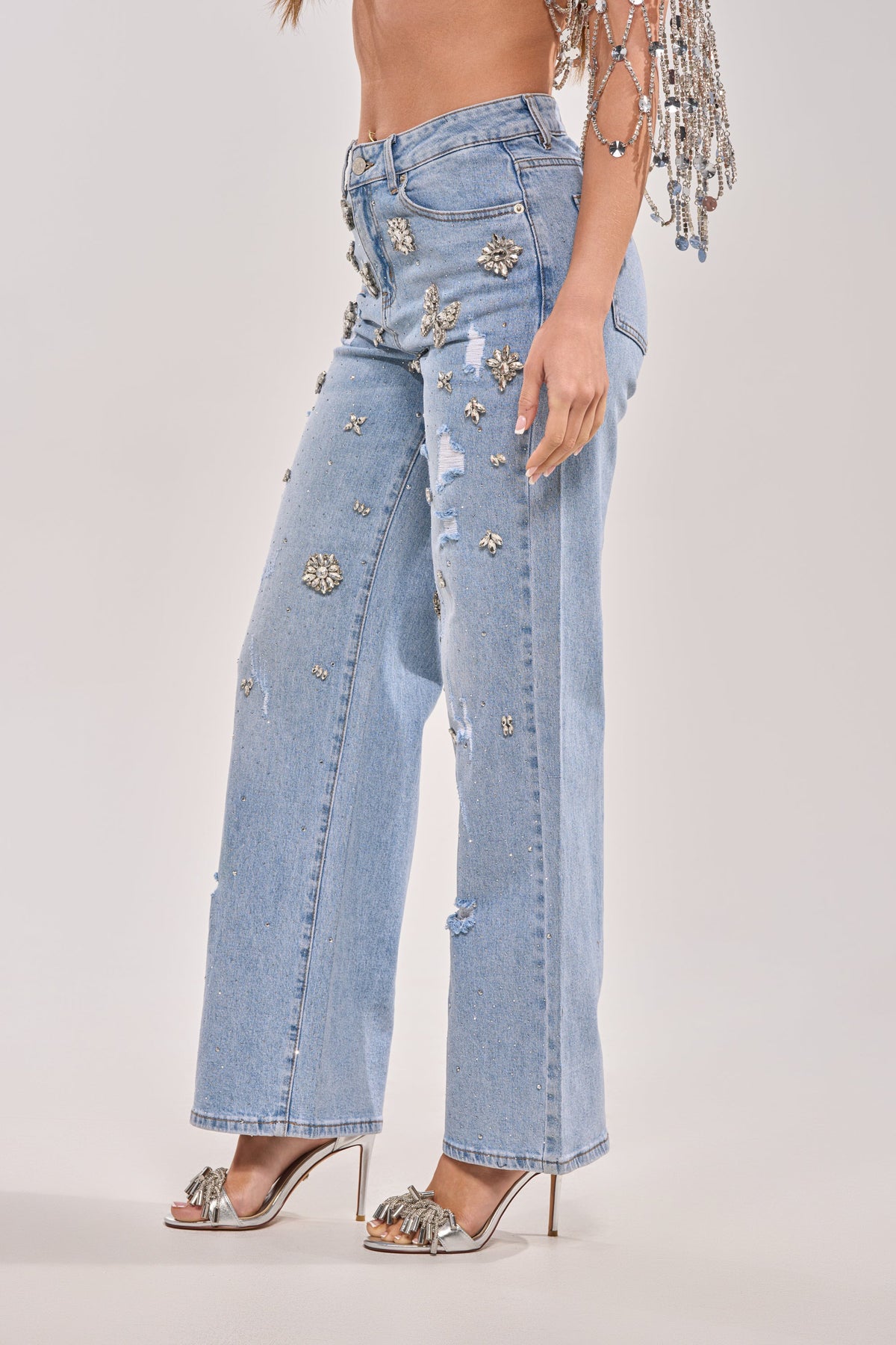 Sisoras IN YOUR DREAMS RHINESTONE DENIM