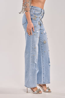 Sisoras IN YOUR DREAMS RHINESTONE DENIM