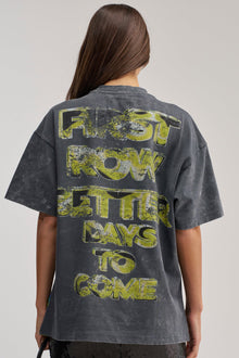 BETTER DAYS TO COME OVERSIZED GRAPHIC TEE