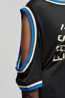 PUT ME IN COACH LACE MINI JERSEY DRESS