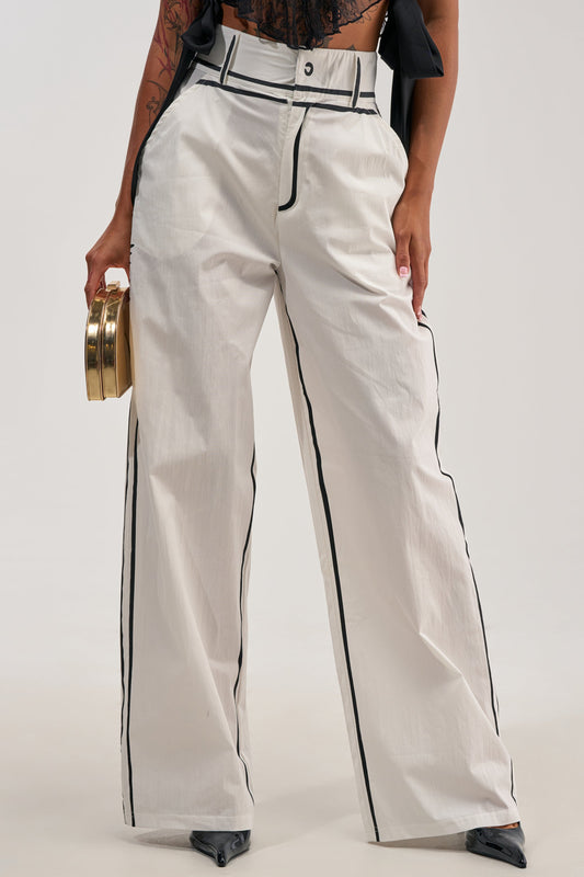 Sisoras BLANK SPACE HIGH WAIST PALAZZO PANT
