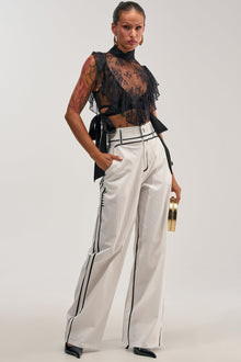 Sisoras BLANK SPACE HIGH WAIST PALAZZO PANT