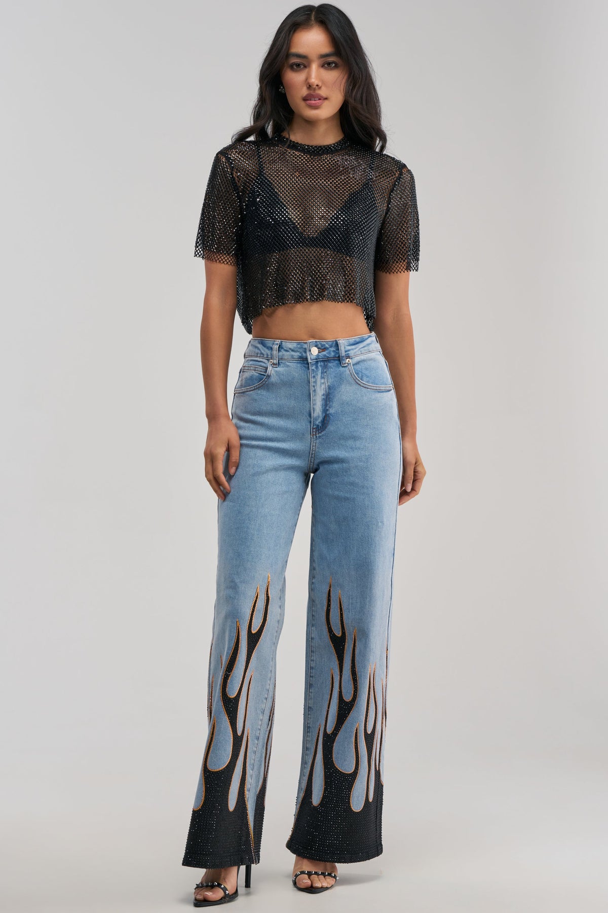 Sisoras ON FIRE RELAXED DENIM