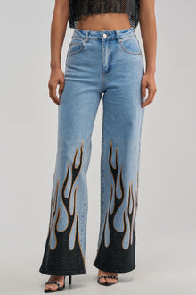 Sisoras ON FIRE RELAXED DENIM