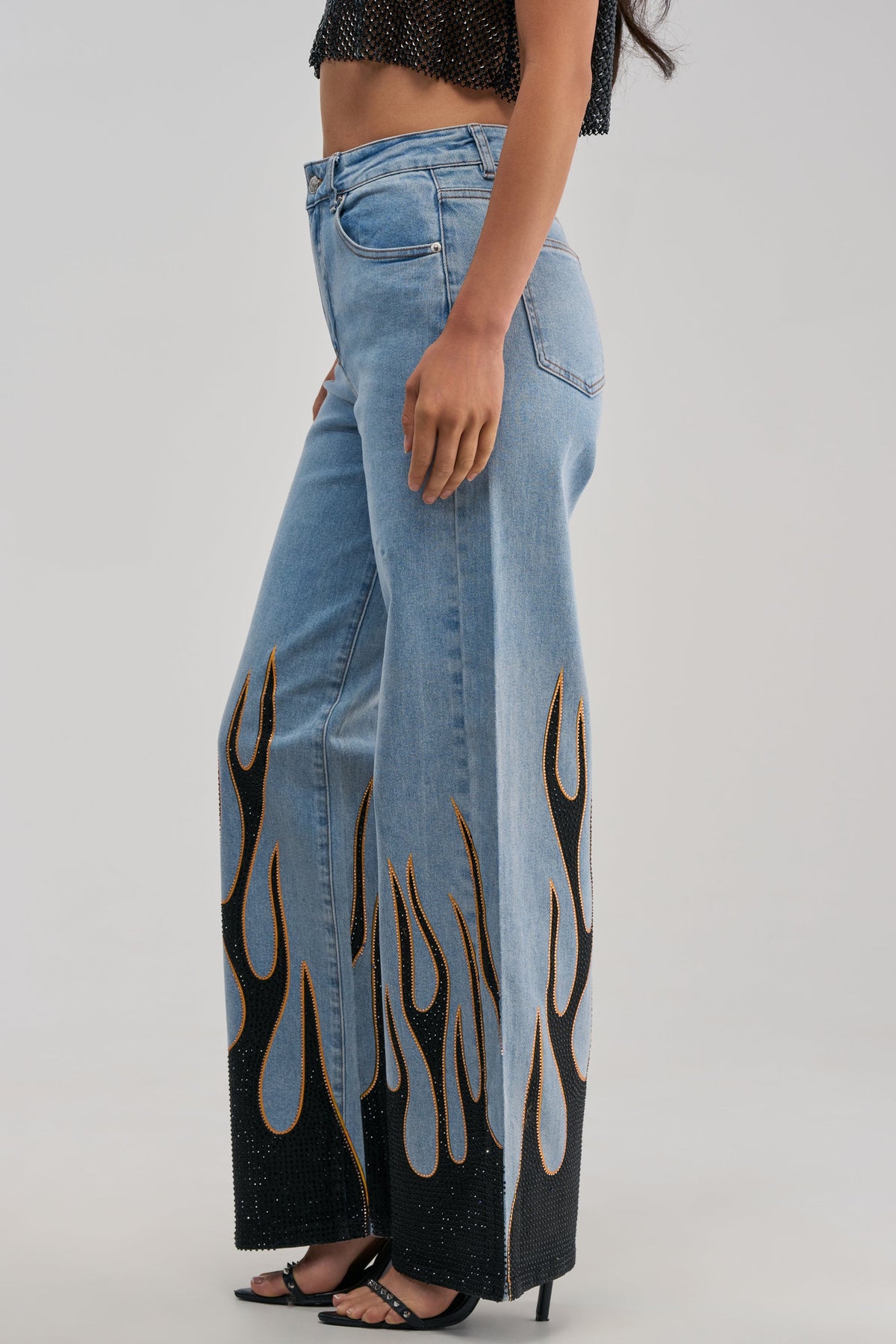 Sisoras ON FIRE RELAXED DENIM