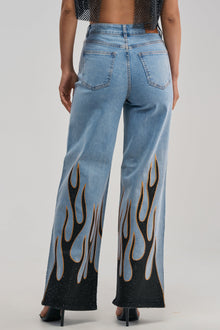 Sisoras ON FIRE RELAXED DENIM