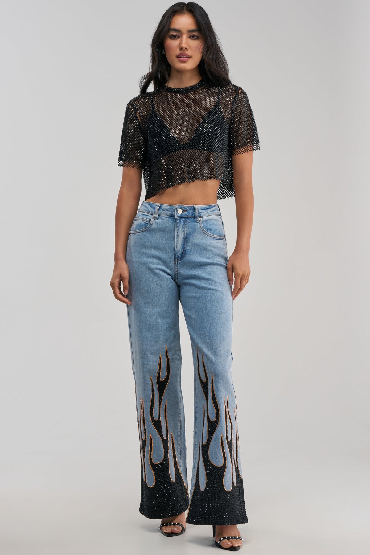 Sisoras ON FIRE RELAXED DENIM