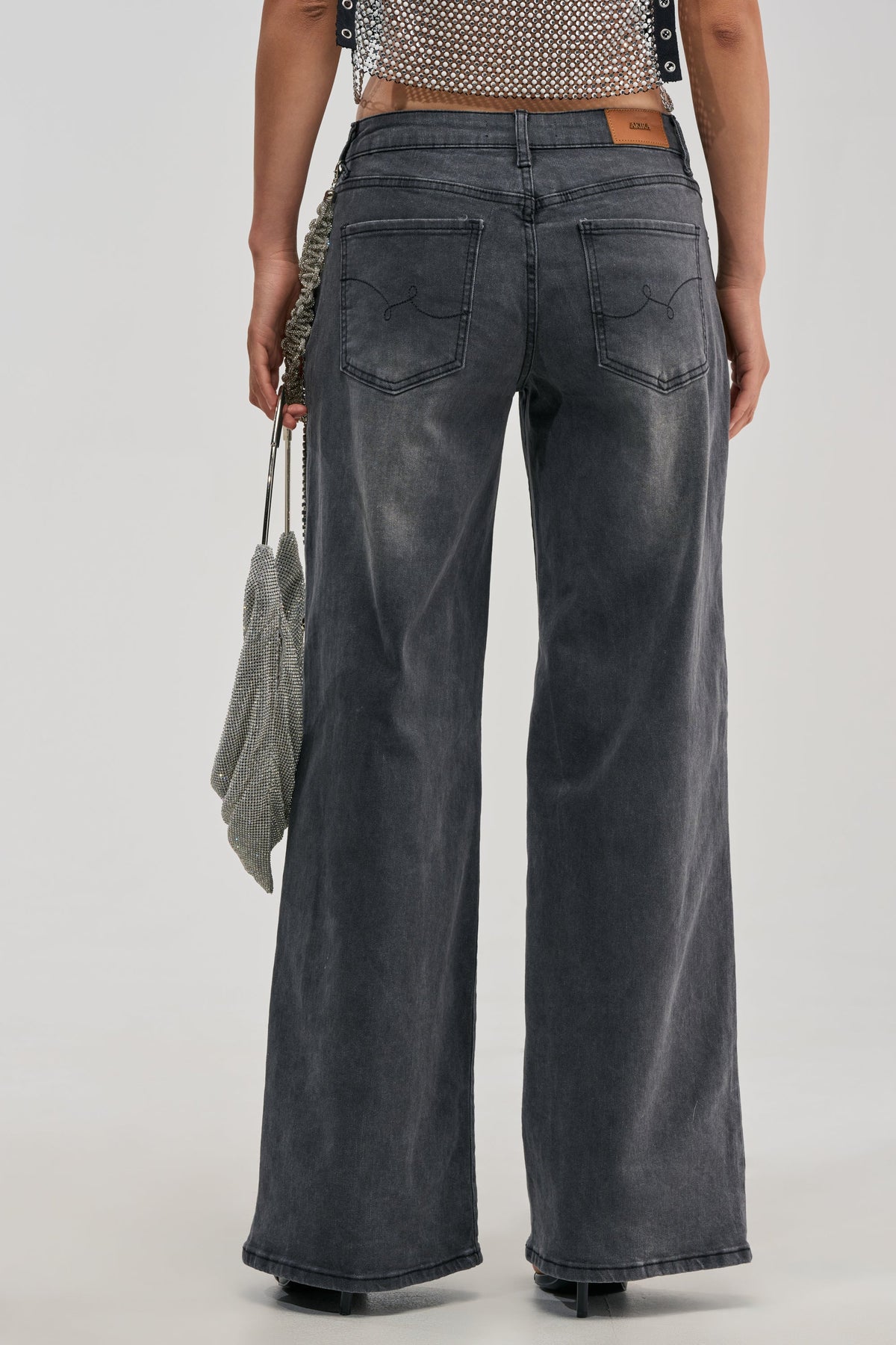 Sisoras THE BEST ONE YET RELAXED FIT BLING DENIM JEANS