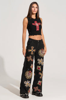 WILD AND FREE DENIM PANT