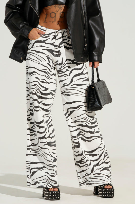 Sisoras BACK IT UP ZEBRA PANT