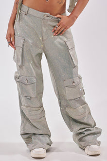 BLING BLING CARGO DENIM
