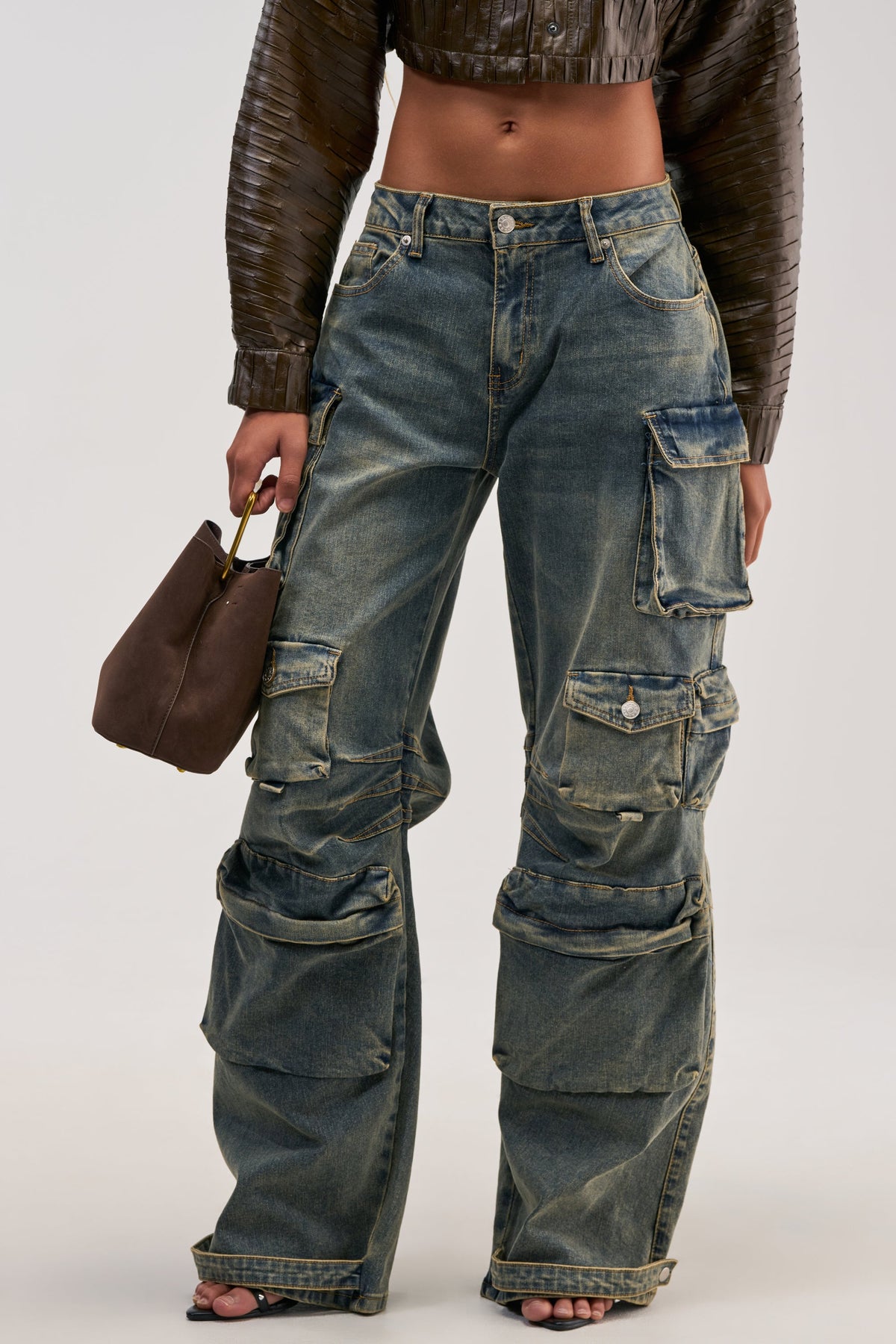 Sisoras VINTAGE LOVER CARGO DENIM