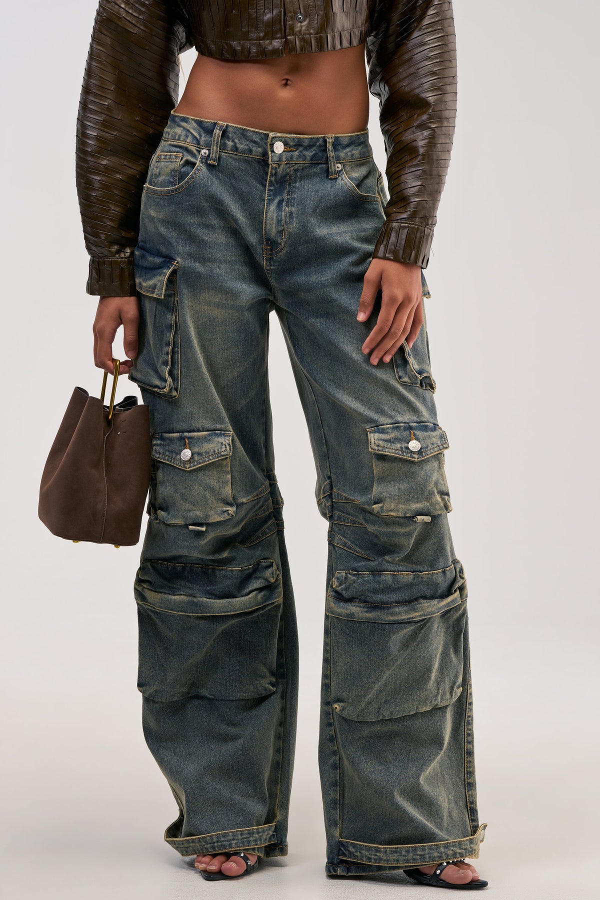 Sisoras VINTAGE LOVER CARGO DENIM