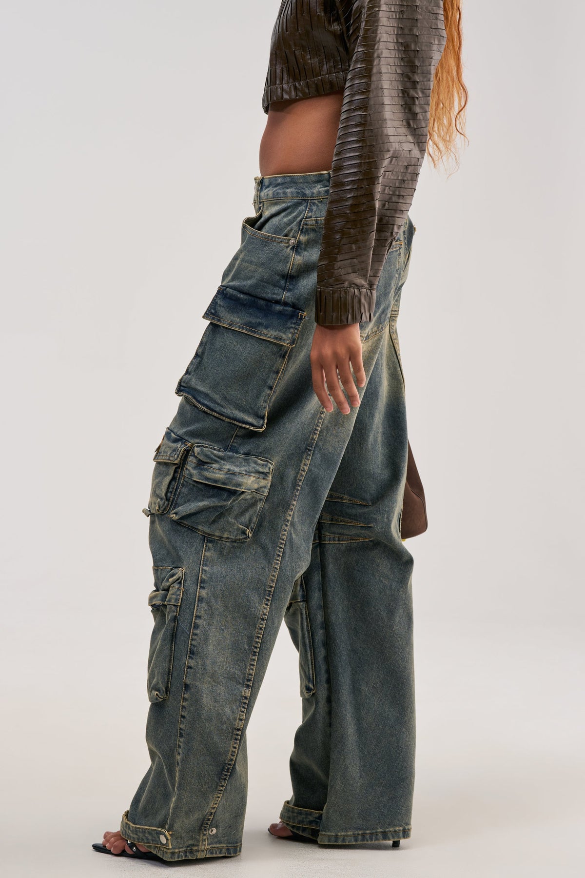 Sisoras VINTAGE LOVER CARGO DENIM