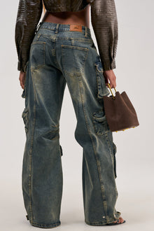 Sisoras VINTAGE LOVER CARGO DENIM