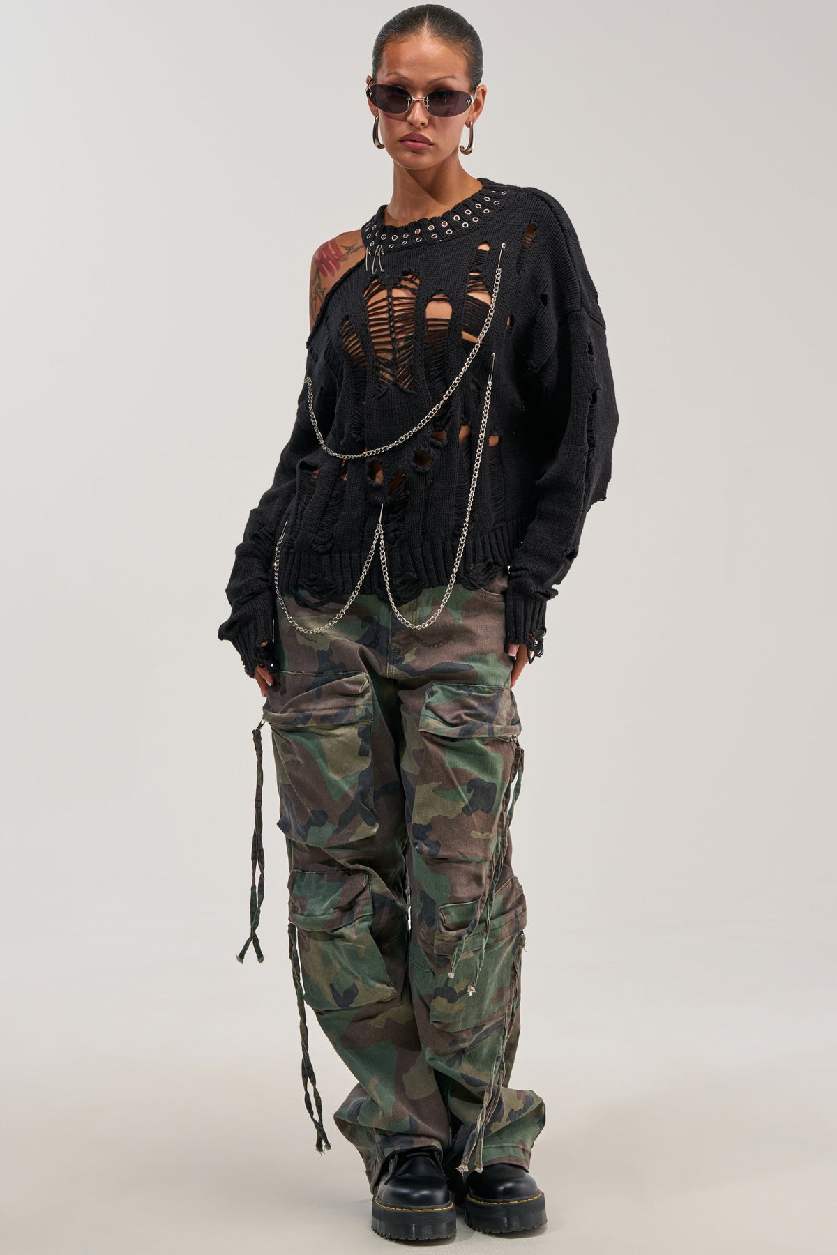 TAKE ME DOWN CAMO CARGO PANT