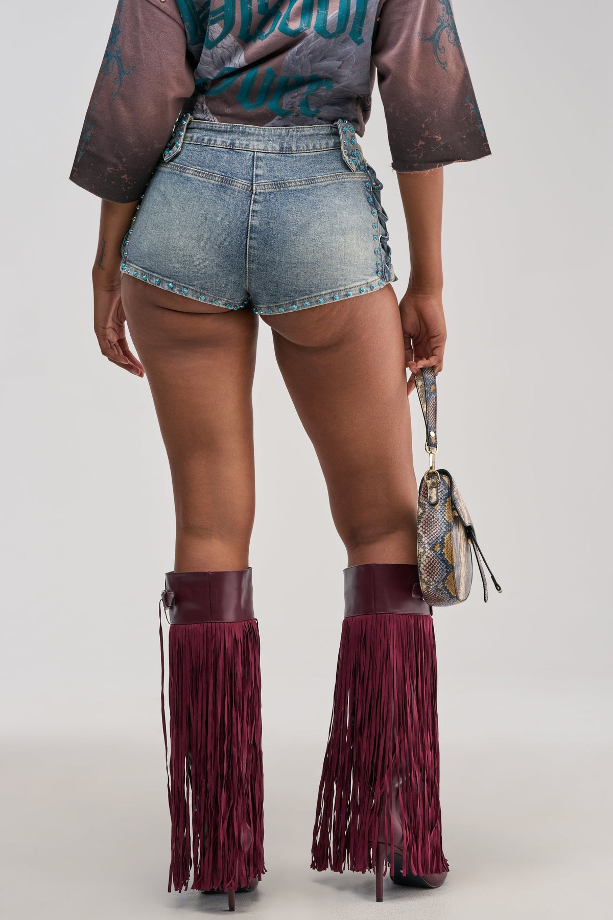Sisoras DIVA GIRL DENIM SHORT