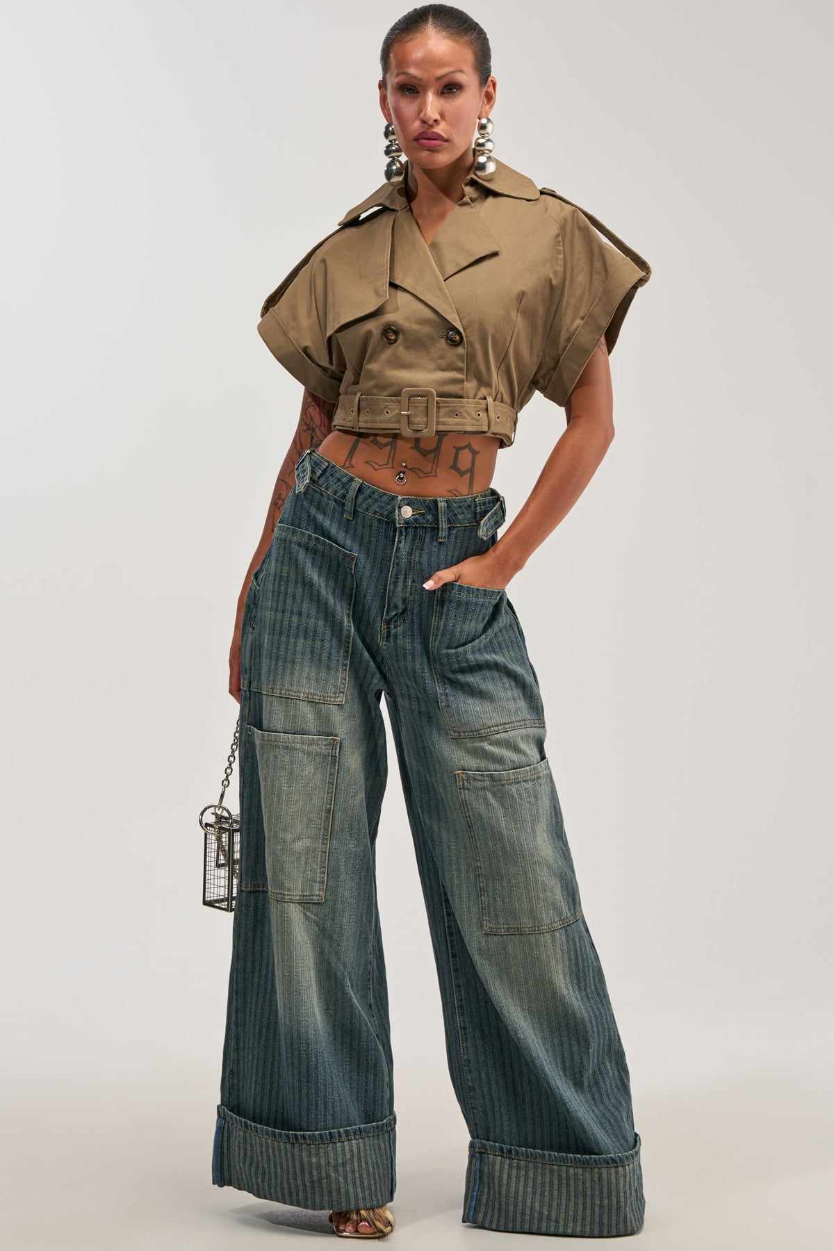 Sisoras BE MINE STRIPE DENIM
