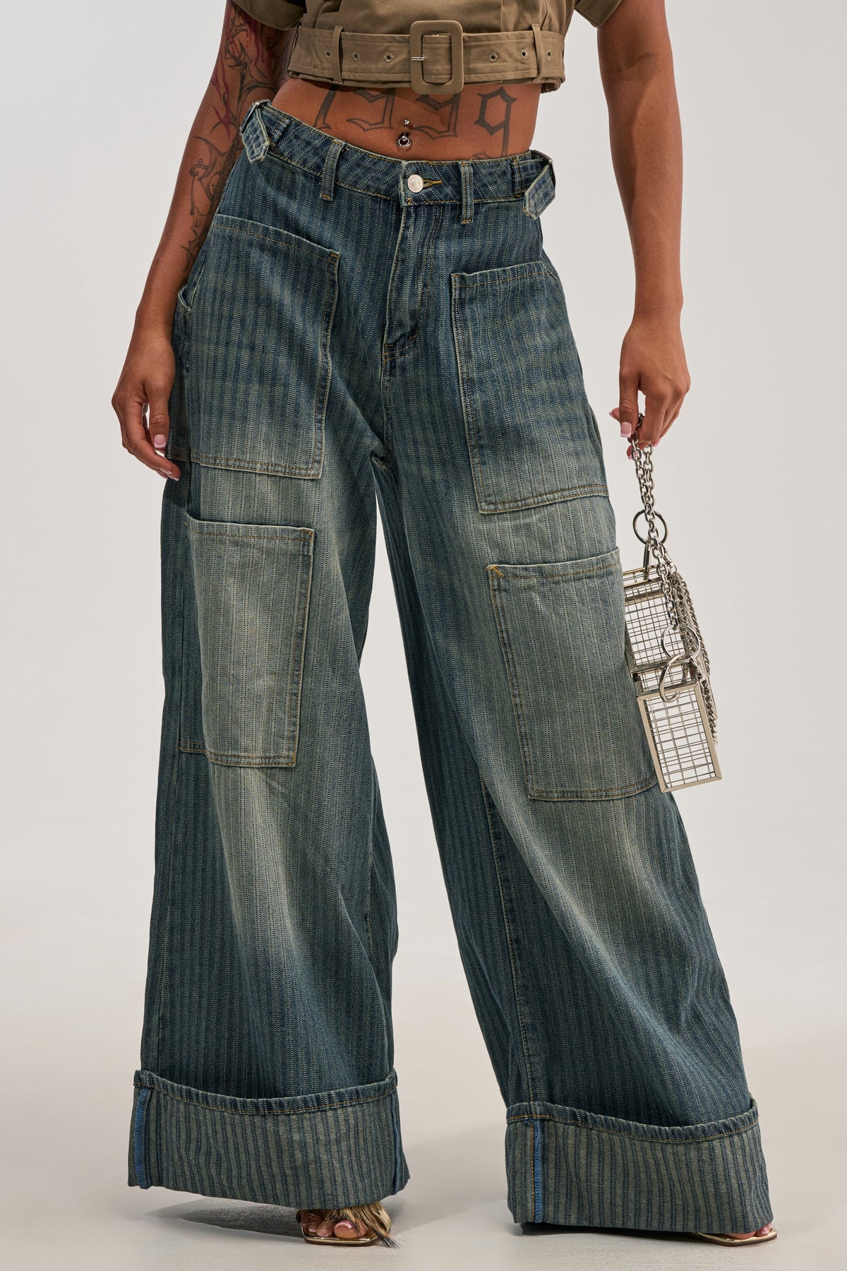 Sisoras BE MINE STRIPE DENIM