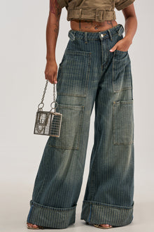 Sisoras BE MINE STRIPE DENIM