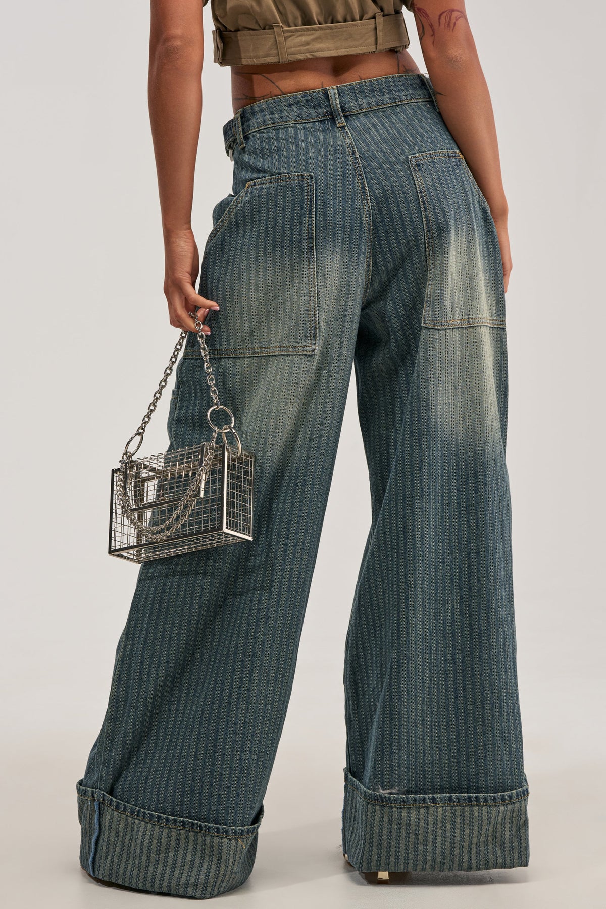 Sisoras BE MINE STRIPE DENIM