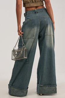 Sisoras BE MINE STRIPE DENIM