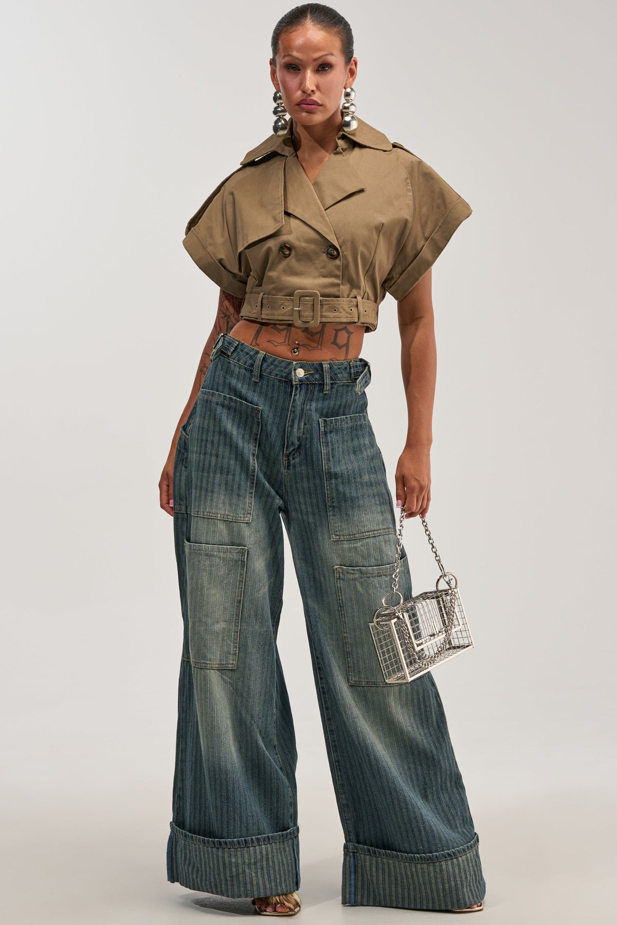 Sisoras BE MINE STRIPE DENIM